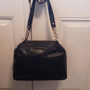 Kate Spade black leather purse for